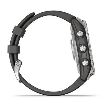 Мультиспорт.часы Garmin (Гармин) Epix gen.2 Sapphire, amoled-дисплей, серый стальной (010-02582-01) | Мототека