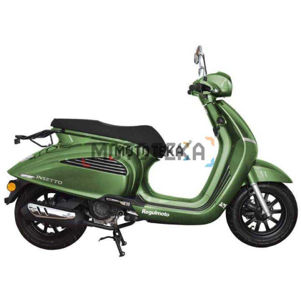 Скутер Regulmoto (Регулмото) INSETTO 125 инжектор (LJ125T-2V) EFI зелёный