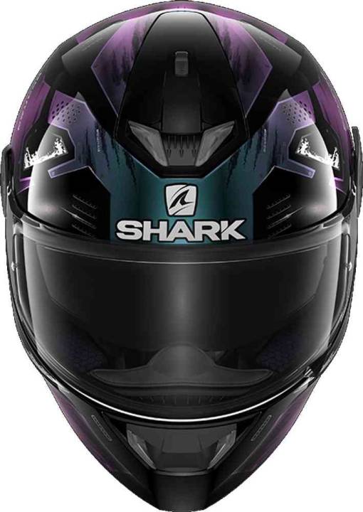 Шлем мото интеграл SHARK (Шарк) SKWAL 2 VENGER Black/Purple XS