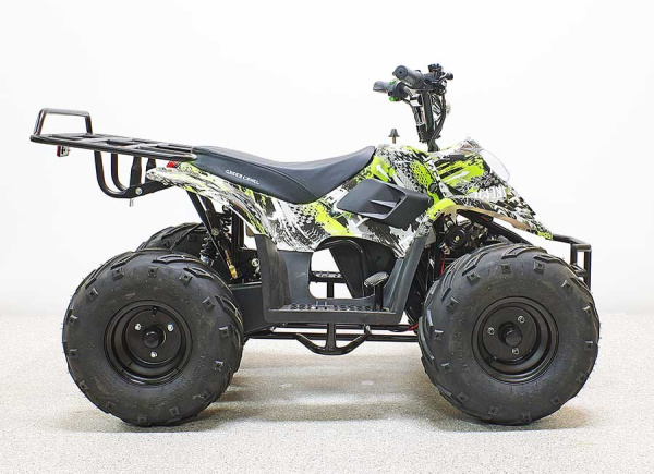 Электроквадроцикл GreenCamel (ГринКэмел) Гоби K51 (36V 800W R7 Цепь) быстросъем, ножной тормоз Красный паук (машинокомплект) | Мототека