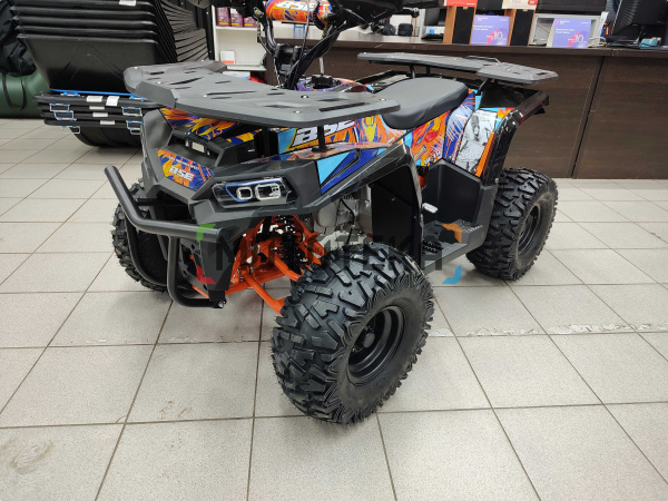 Квадроцикл детский BSE (БСЕ) XT - 1U оранжевый (машинокомплект) | Мототека Квадроцикл детский BSE (БСЕ) XT - 1U оранжевый (машинокомплект) | Мототека