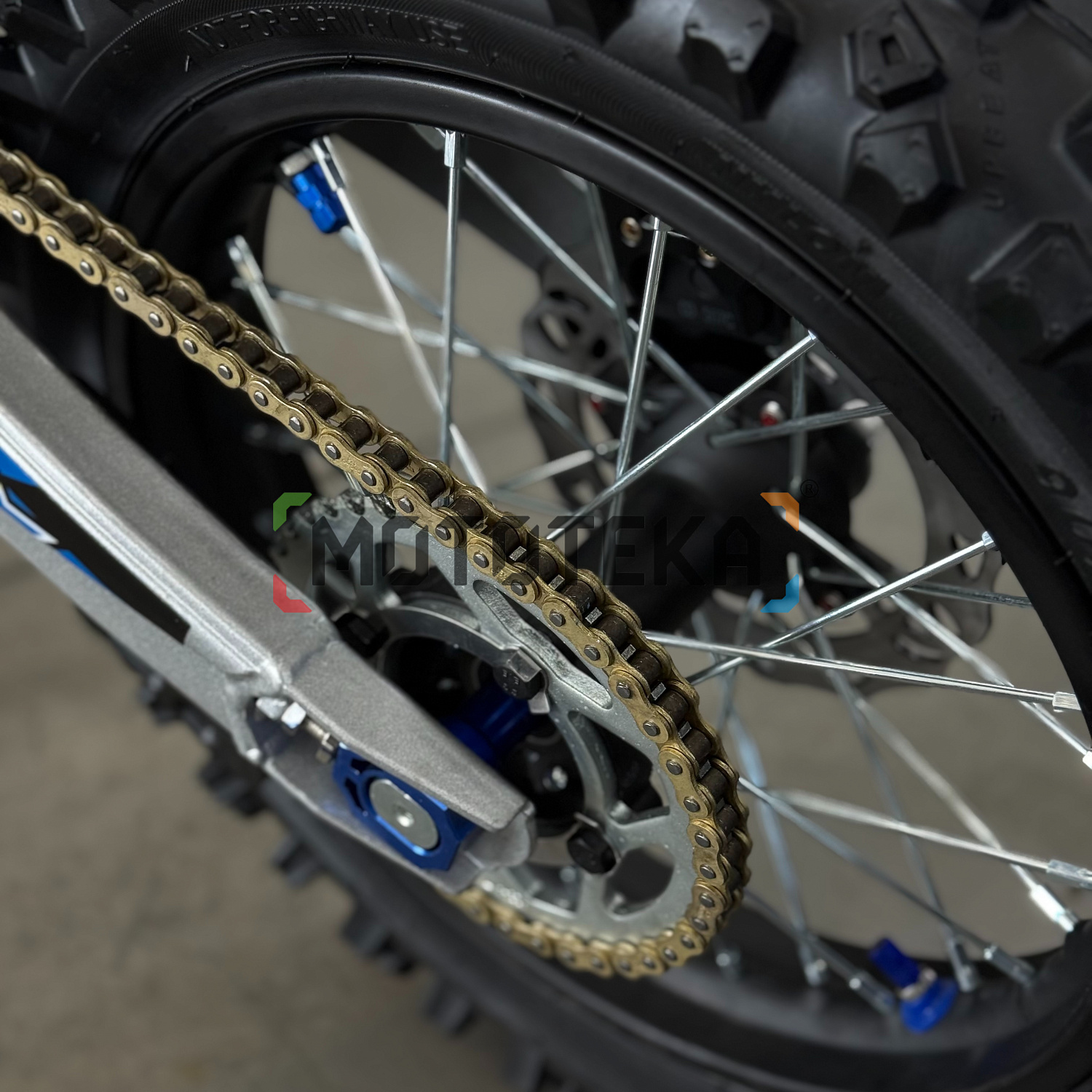 Техника в наличии! Питбайк Upbeat (Апбит) DB125 - 3 HUS03 Blue