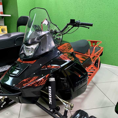Снегоход Irbis (Ирбис) SF 200 L Long чёрный/синий с ПСМ - купить с доставкой, по выгодной цене в интернет-магазине Мототека