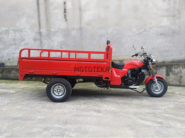Трицикл грузовой Мотомир AGIAX 1 250 куб. см, ВОЗД.ОХЛ, кузов 2м красный с ПТС | Мототека